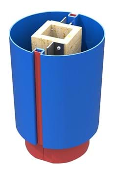 Aluminium Circular Column Casing
